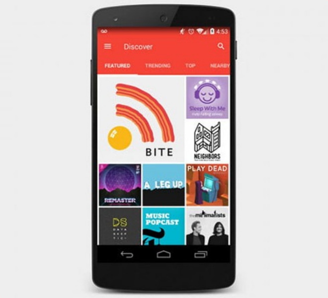 cach tai podcast tren android