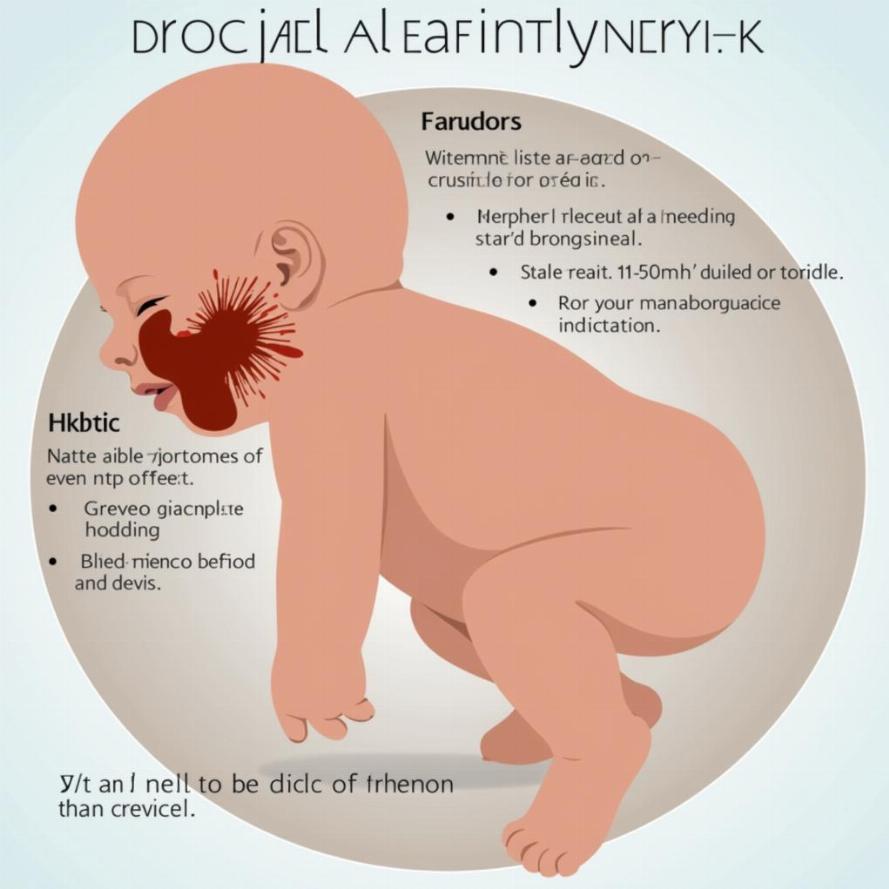 Trẻ sơ sinh thiếu vitamin K